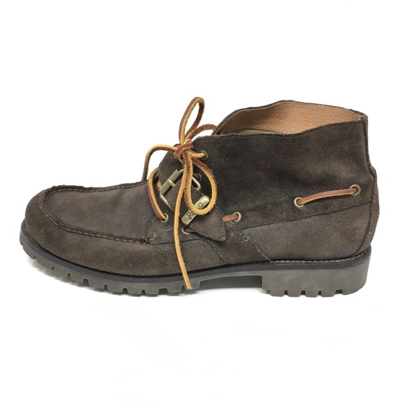 Polo Ralph Lauren Rumford Ankle Boot Size 11 Brown